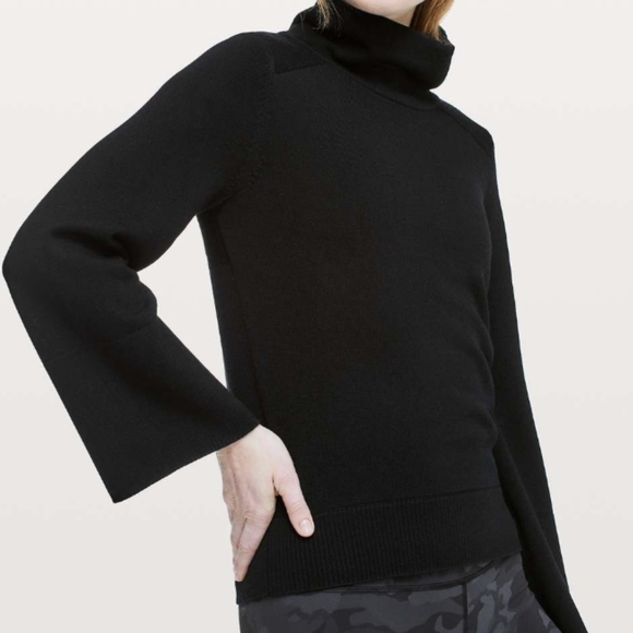 lululemon athletica Sweaters - Lululemon City Trek Turtleneck in Black
